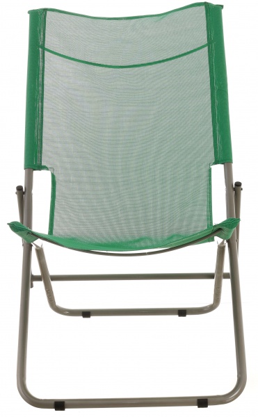 Кресло-шезлонг UBC Group раскладной светло-зеленый 52x107 см 