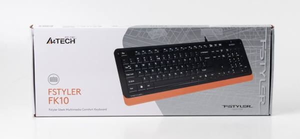 Клавиатура A4Tech (FK10 (Orange)) 
