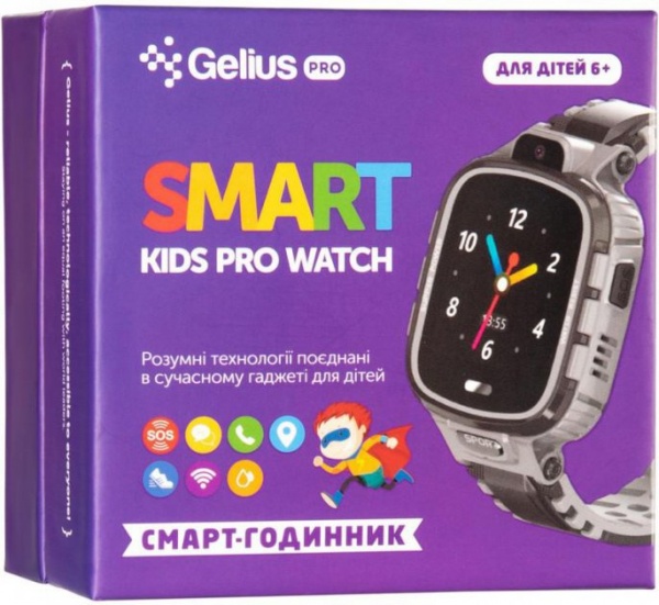 Смарт-часы Gelius PRO GP-PK001 (PRO KID) pink детские