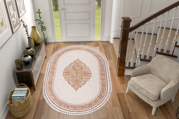 Килим Art Carpet BONO 137 P61 gold О 200x290 см 