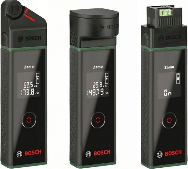 Дальномер лазерный Bosch Zamo III + адаптеры 0 603 672 701