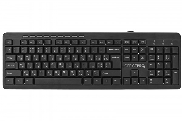 Клавиатура OfficePro SK210 black