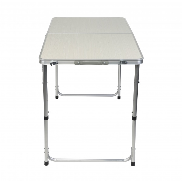 Стол раскладной и 4 стулья E-220929-1 60x120 см серый 
