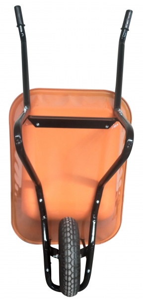 Комплект Бетономешалка Orange СБ 160л + Тачка строительная ALOFT 100л оранжевая