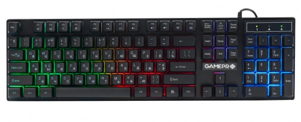 Клавиатура игровая GamePro (GK296) black 