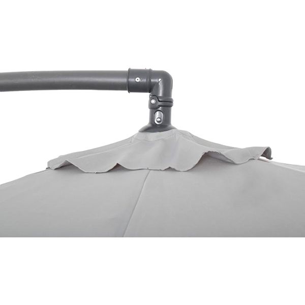 Зонт садовый Indigo FNGD-03 2,7 м серый с наклоном
