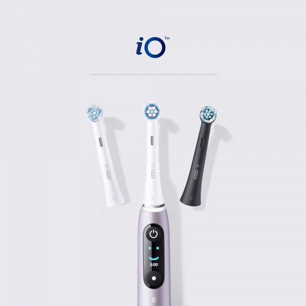 Насадки для электрической зубной щетки Oral-B iO Gentle Care белые, 2 шт.