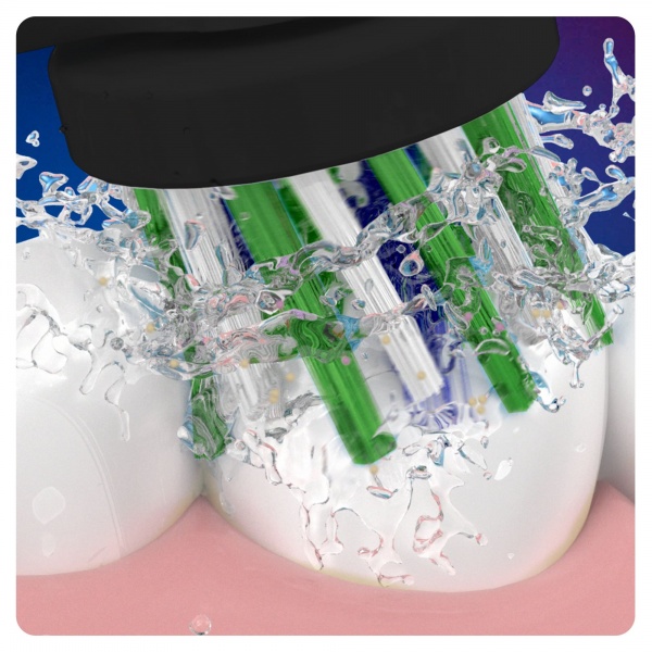 Насадки для электрической зубной щетки Oral-B Cross Action Black 4 шт./уп.