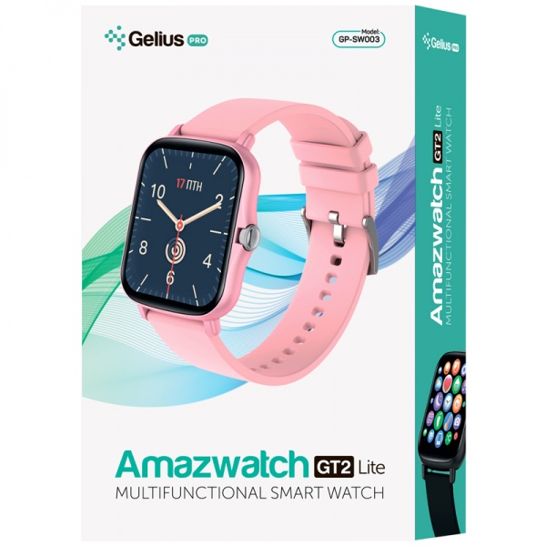 Смарт-часы Gelius Amazwatch GT2 Lite pink (GP-SW003)