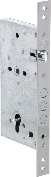 Дверной замок входной Securemme 2061UCR60XX под цилиндр хром