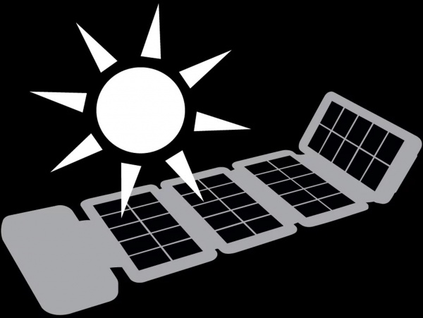 Внешний аккумулятор (Powerbank) Sandberg 420-56 25000 mAh black (833645) с солнечной панелью 
