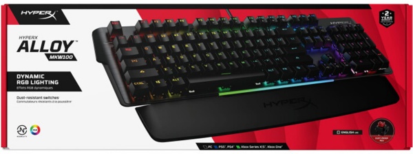 Клавиатура игровая HyperX Alloy MKW100 USB (4P5E1AX) black 