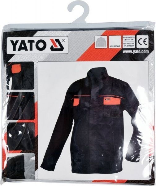 Куртка робоча YATO р. M YT-80901 чорний