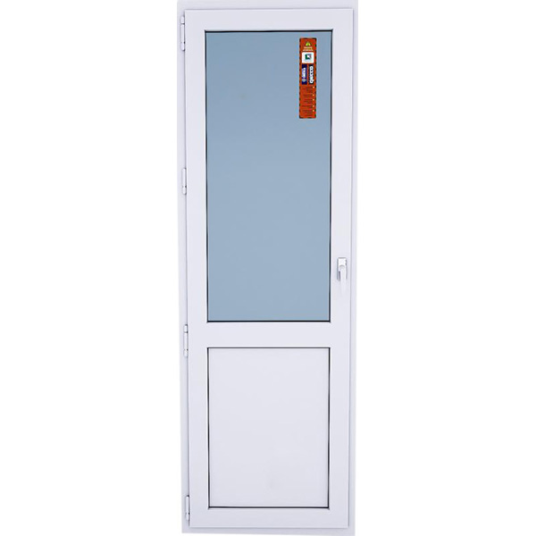 Дверь металлопластиковая Decco 700x2100 мм левая 