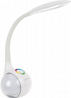 Настольная лампа офисная LedPulsar 3D RGB 6 Вт белый ALT-320W 