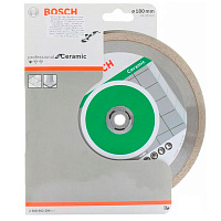 Диск алмазний відрізний Bosch FPE  180x1,6x22,2 кераміка 2608602204