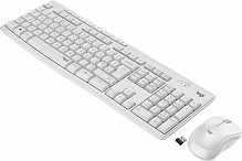 Комплект клавіатура та миша Logitech MK295 Silent Wireless Combo White (L920-009824) 