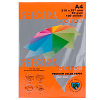 Бумага офисная Spectra Color A4 80 г/м Saffron 240 оранжевый 