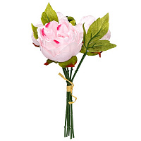 Букет Пион розового цвета 28 см Девилон