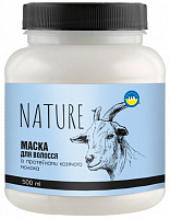 Маска для волос Nature Box с протеинами козьего молока 500 мл