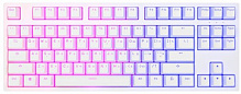 Клавиатура игровая Dark Project KD87A Pudding Gateron Mechanical Cap Teal (DP-KD-87A-107700-GTC) white 