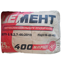 Цемент Polimin М-400 ПЦ II/Б-Ш 25 кг