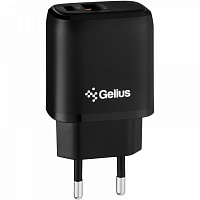 Зарядний пристрій Gelius Pro X-Duo GP-HC014 USB / Type-C QC3.0 / PD20W Black (2099900851827) 
