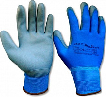 Рукавички ArtMaster з покриттям поліуретан M (8) RnyPu Blue