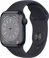 Смарт-часы Apple WatchSeries8GPS41mmMidnightAluminiumCasewithMidnightSportBand