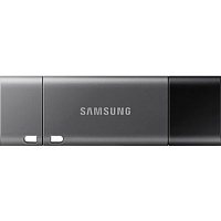 Флеш-пам'ять USB Samsung Duo Plus 128 ГБ USB Type-CUSB 3.1 black/silver (MUF-128DB/APC) 