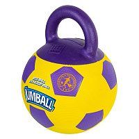 Игрушка для собак GiGwi Мяч футбольный с ручкой Ball 75366