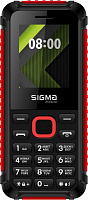 Мобільний телефон Sigma mobile X-style18Track black/red