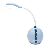 Настольная лампа декоративная Trusty LED Dragon 1x0,5 Вт синий CS275