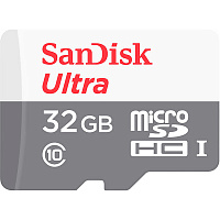 Карта пам'яті SanDisk microSDHC 32 GB Class 10UHS-I SDSQUNS-032G-GN3MA