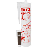 Герметик силиконовый Mira санитарный Supersil 148 темно-коричневый 300мл