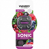 Ароматизатор на дефлектор WINSO Sonic - Red Berry 531030