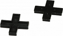 Крестики дистанционные 10 мм 30 шт./уп для клинкерной плитки черные/серые 
