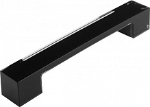 Мебельная ручка 160 мм черный Poliplast 0306VE BL