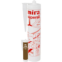 Герметик силиконовый Mira санитарный Supersil 144 коричневый 300мл