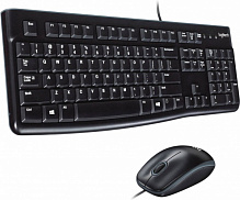 Комплект клавиатура и мышь Logitech Corded Desktop MK120 (L920-002563) 