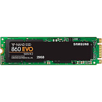 SSD-накопичувач Samsung 860 Evo 250GB M.2 SATA III TLC (MZ-N6E250BW) 