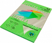 Бумага цветная Crystal A4 80 г/м Neon Green 321 зеленый 