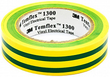 Изолента 3M желто-зеленая 15 мм x 10 м ПВХ