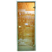 Двері для сауни 680х1835 мм зелені