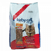 Корм сухой для взрослых котов Kirby Cat с индейкой и овощами 1,5 кг