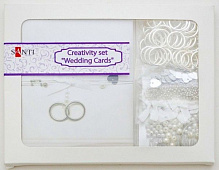 Набор для творчества, кардмейкинг Свадебные открытки 10x7 см 