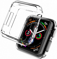 Чохол OneLounge SilicolDots для Apple Watch SE | 6 | 5 | 4 40 мм transparent 7188-1 