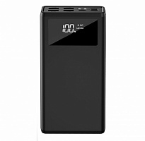 Внешний аккумулятор (Powerbank) Xo 30000 mAh black (PR123 30000mAh black) 