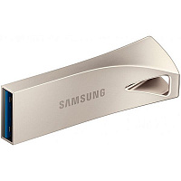 USB-флеш-накопичувач Samsung Bar plus 128 GB USB 3.1 champagne silver (MUF-128BE3/APC)