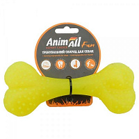 Игрушка для собак AnimAll Кость 15 см желтая 88121